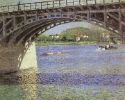 Gustave Caillebotte The Bridge at Argenteuil and the Seine oil